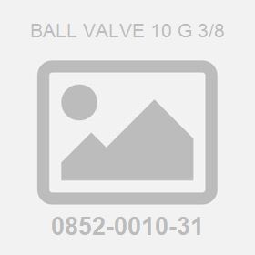 Ball Valve 10 G 3/8